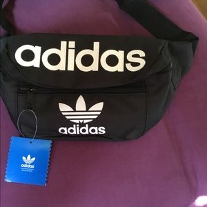 Black Adidas Fanny Pack Waist bag